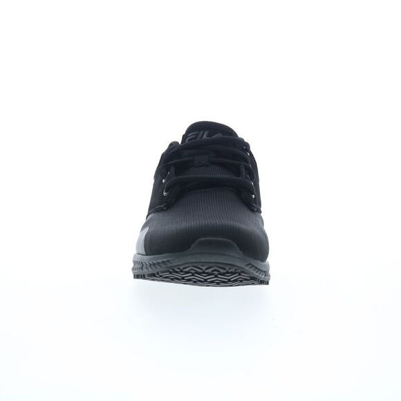 Fila Womens Memory Layers Slip Resistant Water Resistant Black Shoes (NWT) - Picture 3 of 7